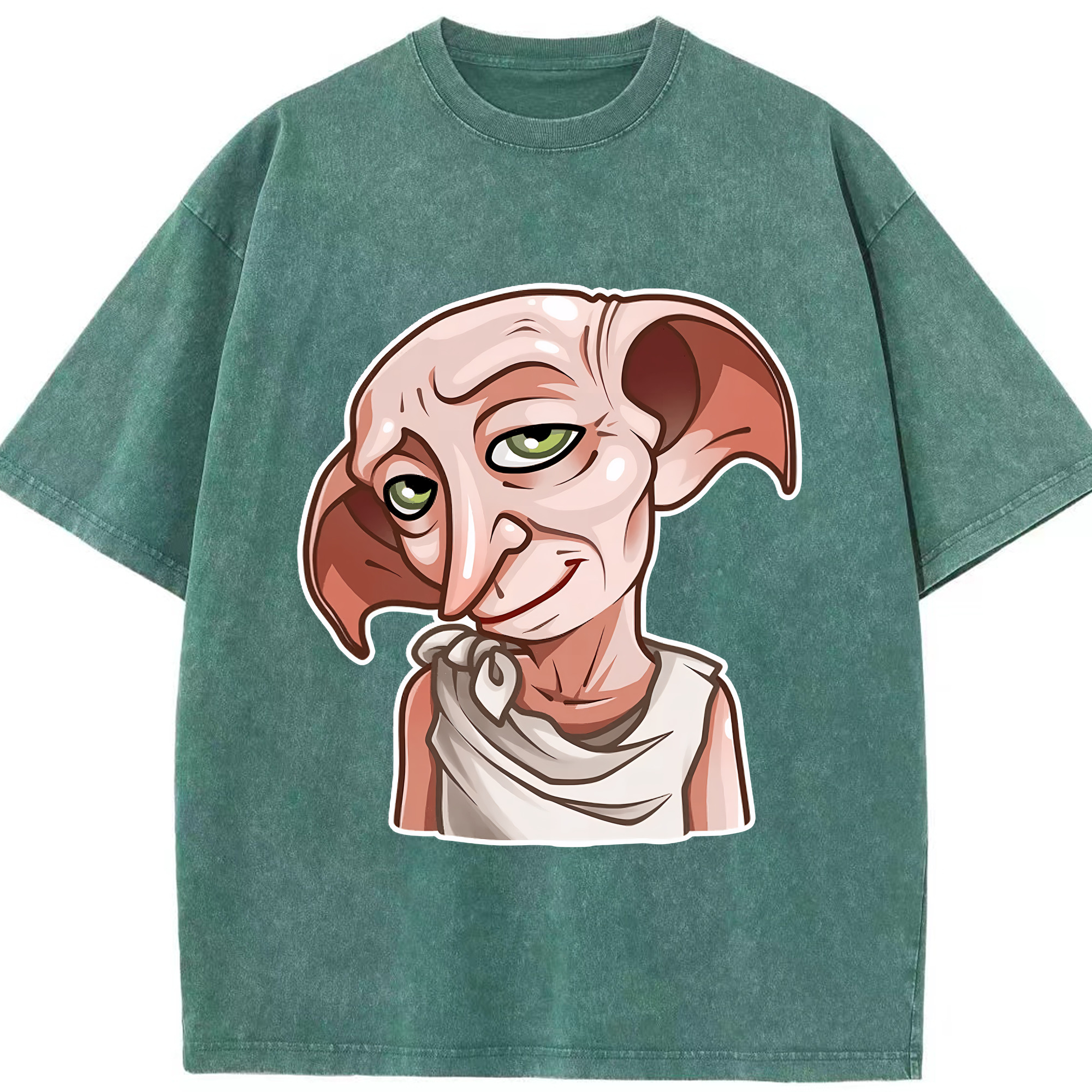 （画像用） Harry Potter ハリー・ポッターシリーズ 綿100% ヴィンテージ風 半袖Tシャツ（フロントプリント）